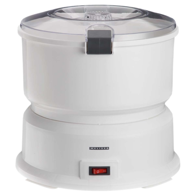MELISSA Perunankuorimakone, jossa on salaattipyöritin 85W Valkoinen