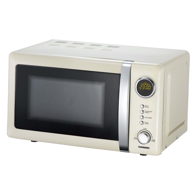 MELISSA Mikrovågsugn elektronisk 20L 700W Cream