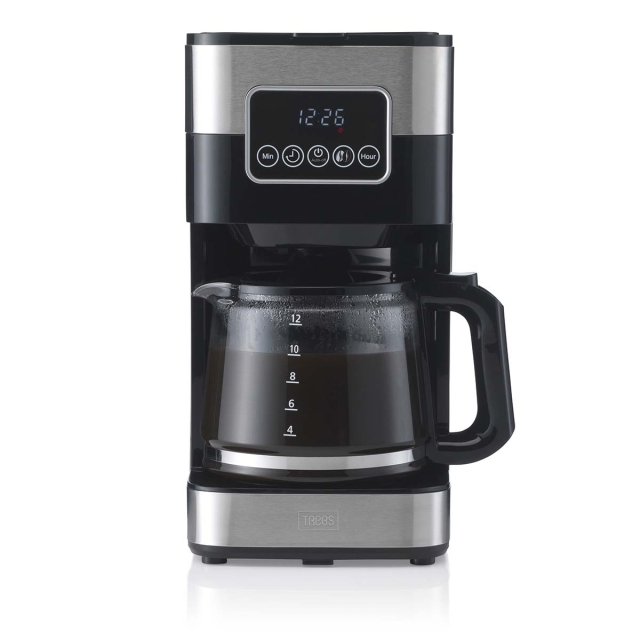 Trebs Filter coffee maker 1,5L Stainless Steel