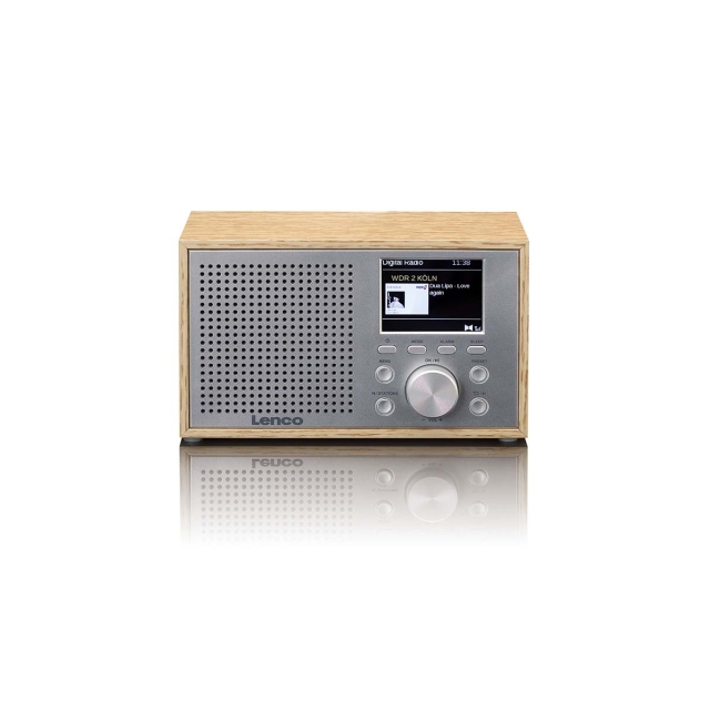 Lenco Mono DAB+ FM-radio Bluetoothilla Puu