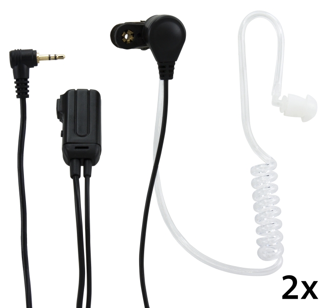 Alecto Airtube-kuulokemikrofoni kaksisuuntainen radio