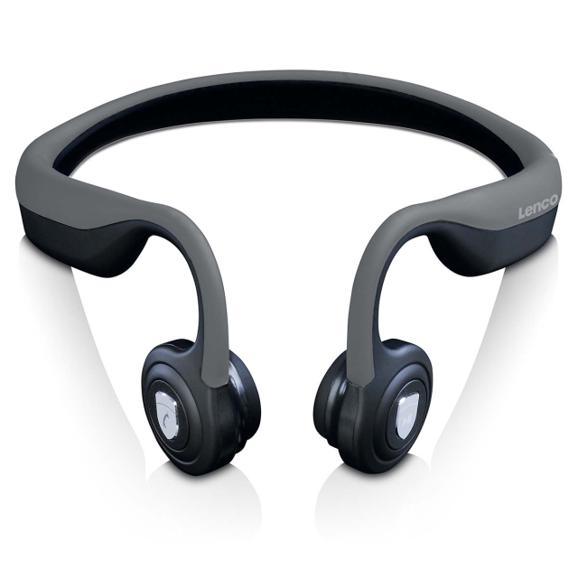 Lenco Bone Conduction Bluetooth-kuulokkeet Musta