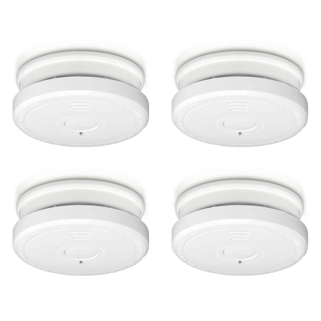 Alecto Savunilmaisin hyssyttelypainikkeella 4-pack Valkoinen