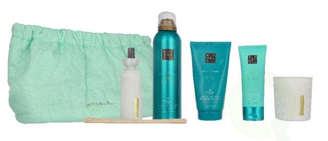 Rituals Karma Giftset 630 ml Scented Candle 140gr/Body Cream 150ml/Foaming Shower Gel 200ml/Hand Lotion 70ml/Mini Fragrance Sticks 70ml