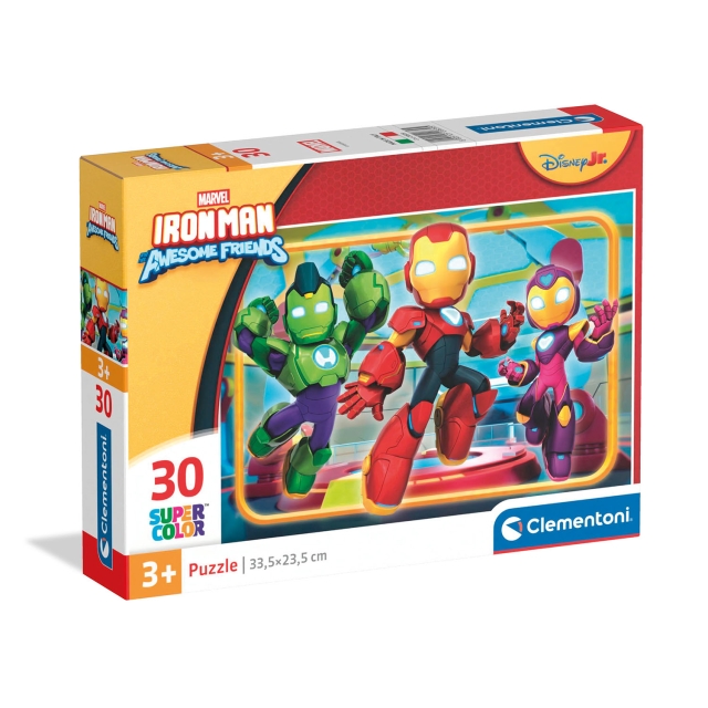 Clementoni Palapeli 30 Pcs Iron-Man and His Awesome Friends