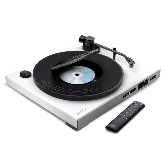 MIXX Vinyl- och CD-Spelare Analog Plus 2-in-1 Vit