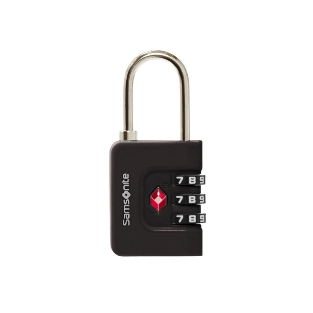 Samsonite Yhdistelmälukko TA Revolution 3 Valintakiekkoa TSA Musta