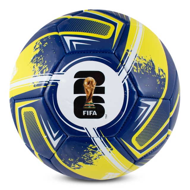 FIFA Jalkapallo World Cup Football Turbine Size 5 - Sininen