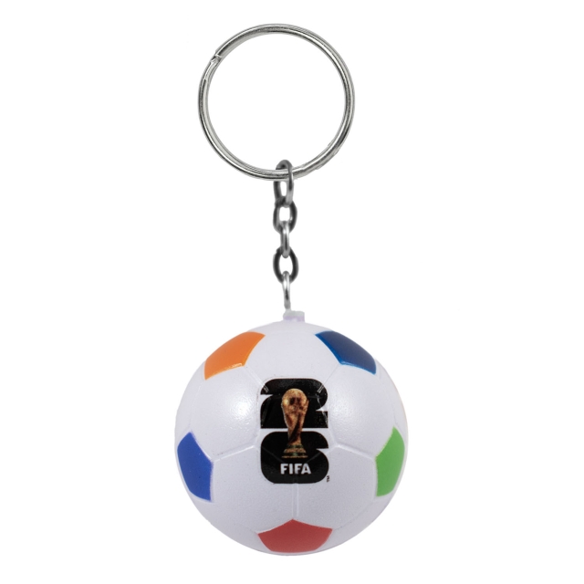 FIFA Avainrengas World Cup Stressball Keyring Valkoinen