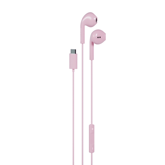 Happy Plugs Kuulokkeet In-Ear USB-C Johdollinen Pinkki