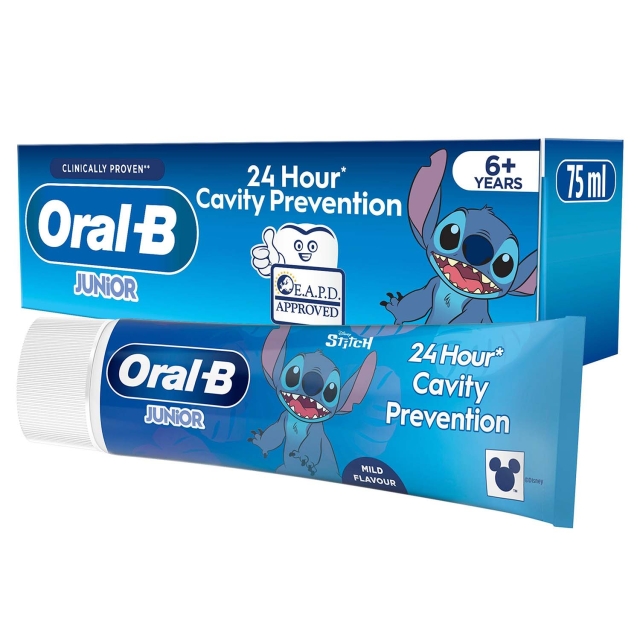 Oral B Tandkräm Junior Pro Stitch 75ml 6+ år
