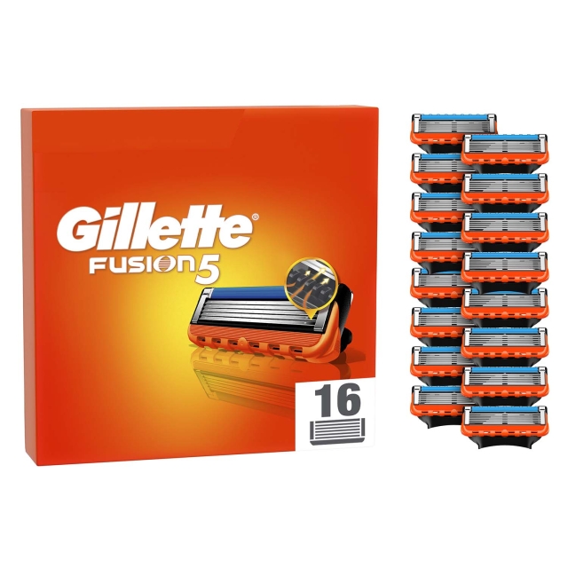 Gillette Rakblad Fusion5 16st - Storpack