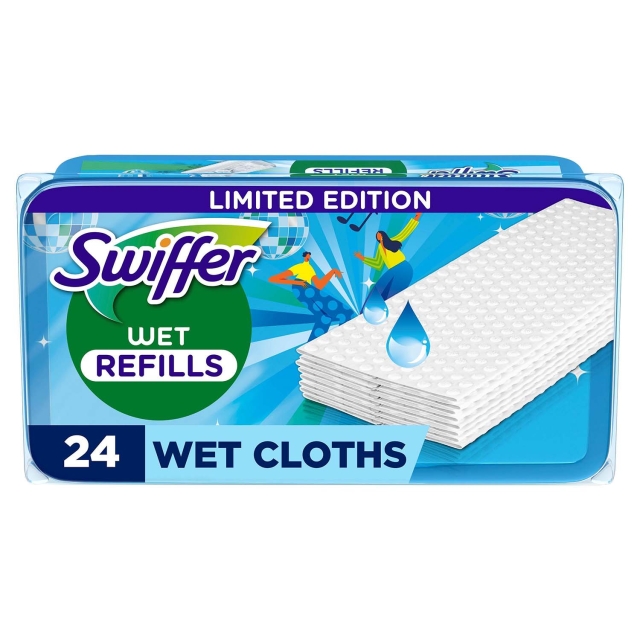 Swiffer Refilldukar 24st fuktiga med Citrondoft "Dance away the dust"