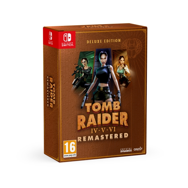 Tomb Raider IV-VI Remastered Starring Laracroft (Deluxe Edition) (Switch)
