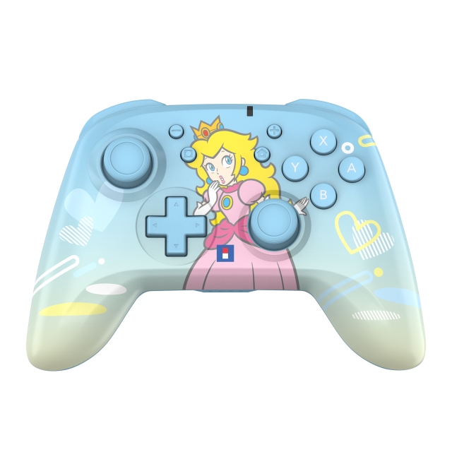 Hori Langaton NintendHori-ohjain - Peach - Vaaleansininen  - Switch/ Switch 2