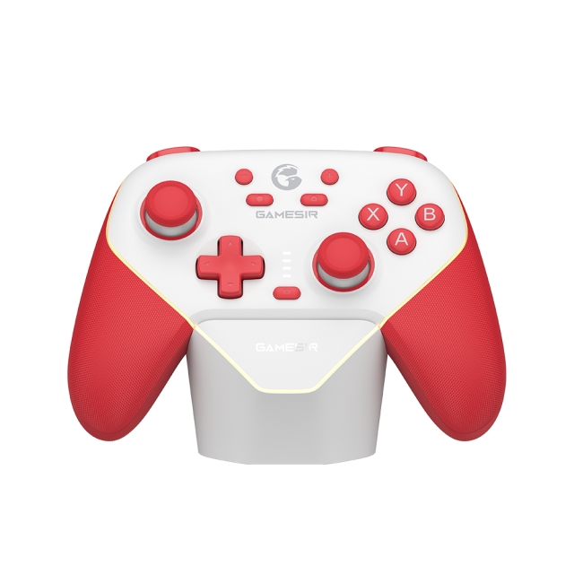GameSir Super Nova Multiplatform Gamepad - Punainen ja valkoinen