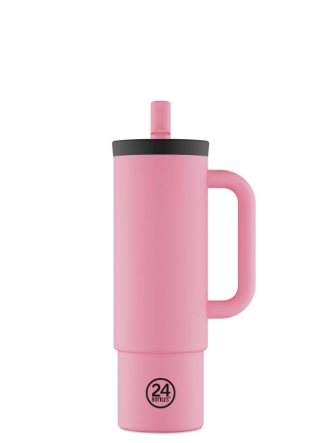 24Bottles Straw Cup - Flamingo - 800 ml