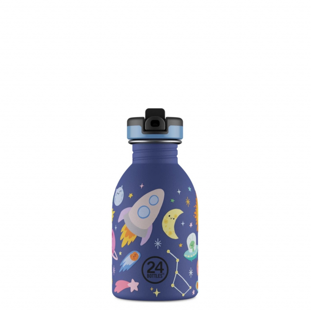24Bottles Urban Bottle – Space Friends – Sininen – 250 ml