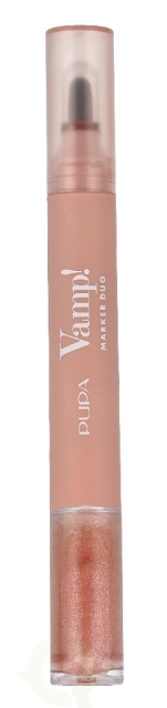 Pupa Milano Pupa Vamp! Marker Duo 4 ml Lip marker 1,4ml/Lip gloss 2,6ml