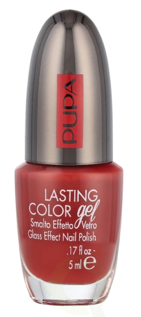 Pupa Milano Pupa Lasting Color Gel Glass Effect Nail Polish 5 ml #101 Oxblood Red