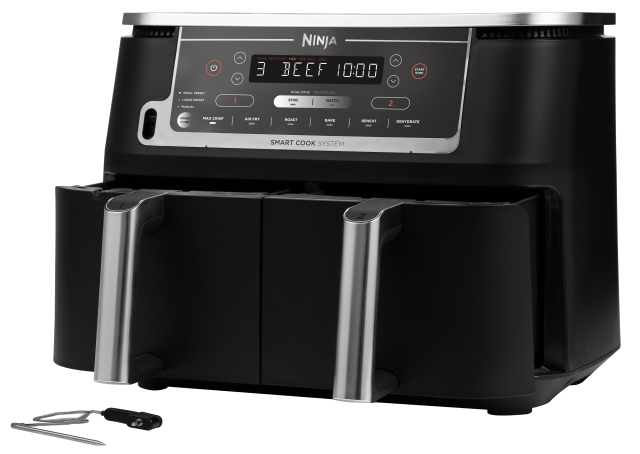 Ninja Foodi Max Dual Zone AF451EU – Smart Cook System -ilmakeittimen - 9,5 l