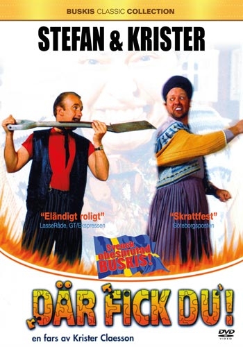 Stefan & Krister / Siinä sinulle! (DVD)