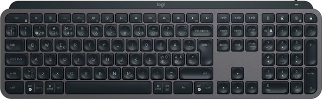 Logitech MX Keys S -näppäimistö, grafiitinharmaa