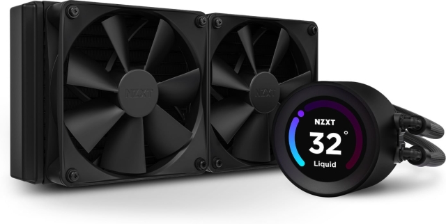 NZXT Kraken Elite 240 -nestejäähdytysjärjestelmä, musta