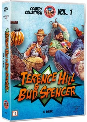 BUD SPENCER & TERENCE HILL -KOMEDIAKOKOELMA (4 DVD:N BOXSET) TRINITY