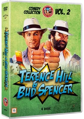 BUD SPENCER & TERENCE HILL -KOMEDIAKOKOELMA (4 DVD:n paketti) TRINITY