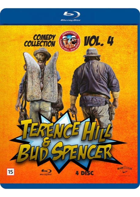 BUD SPENCER & TERENCE HILL COMEDY COLLECTION  (4 BLU-RAY-KOKONAISPAKETTI)
