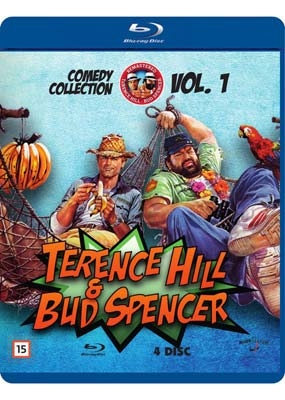 RIALTO BUD SPENCER & TERENCE HILL -KOMEDIAKOKOELMA (4 BLU-RAY-LEVYN BOX-SET)