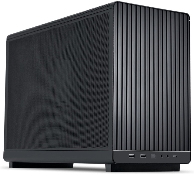 Lian Li A3-mATX Micro-ATX-kotelo, musta