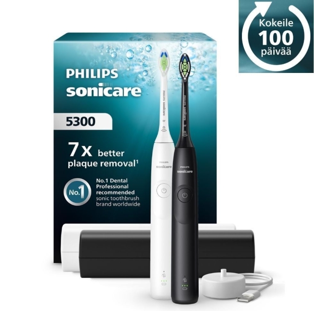 Philips HX7109/01 Sonicare Series 5300 sähköhammasharja, tuplarunko