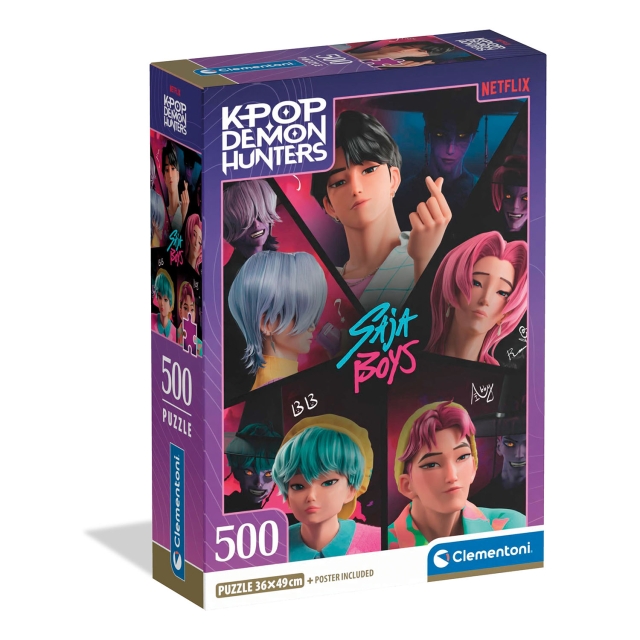 KPOP DEAMON HUNTERS Palapeli 500 Pcs KPOP Demon Hunters