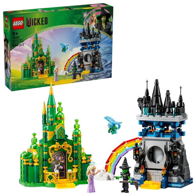 LEGO Wicked – Smaragdikaupunki ja Kiamo Ko -linna (75689)