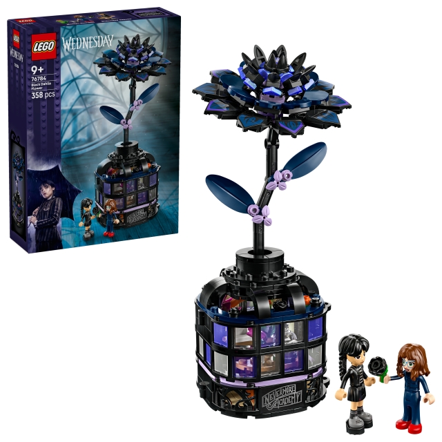LEGO Keskiviikko – Black Dahlia -kukka (76784)