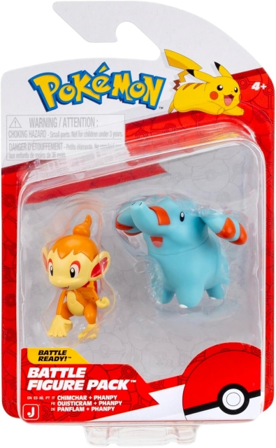 Pokémon Taisteluhahmo Phanpy ja Chimchar (PKW4063)