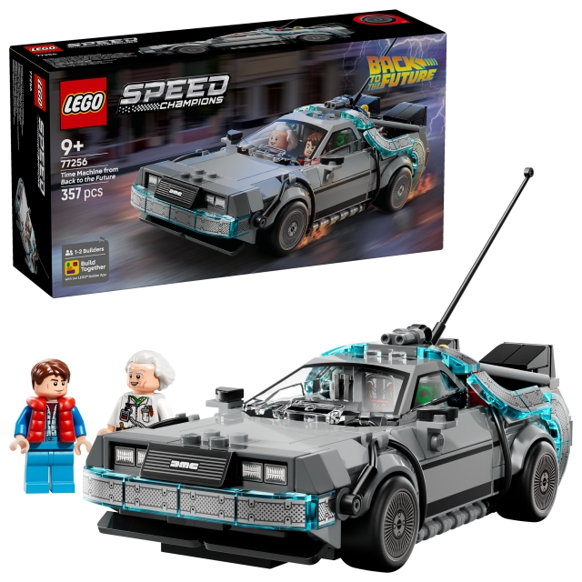 LEGO Speed Champions – Paluu tulevaisuuteen -elokuvan aikakone (77256)