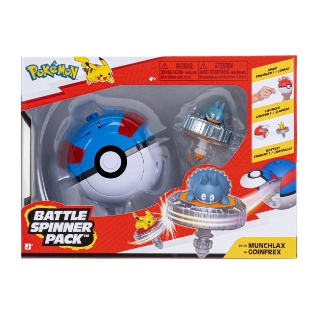 Pokémon Battle Spinner Munchlax ja Great Ball (PKW4938)