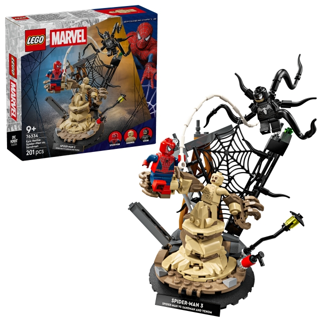 LEGO Super Heroes – Eeppinen taistelu: Spider-Man vs. Sandman (76334)