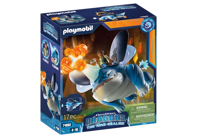Playmobil Dragons: The Nine Realms – Plowhorn & D