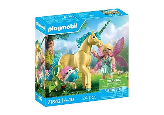 Playmobil Keräilyyksisarvi: Sunshine Blossom ja keiju (71842)