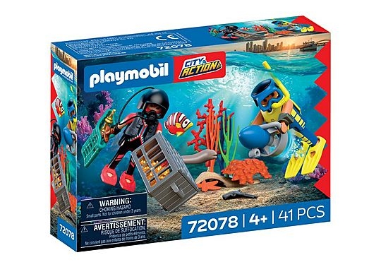 Playmobil Poliisisukeltaja ja aarre (72078)