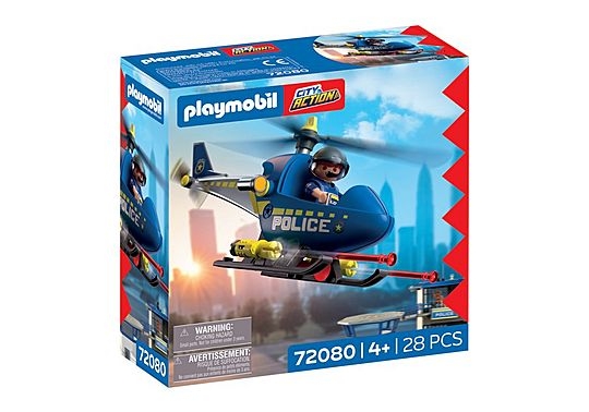 Playmobil Poliisihelikopteri (72080)
