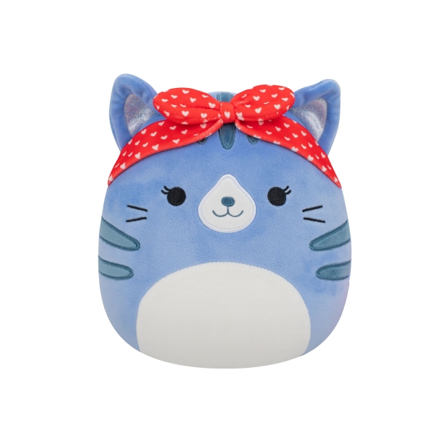 Squishmallows 19 cm Love – Carizma, sininen Tappy-kissa