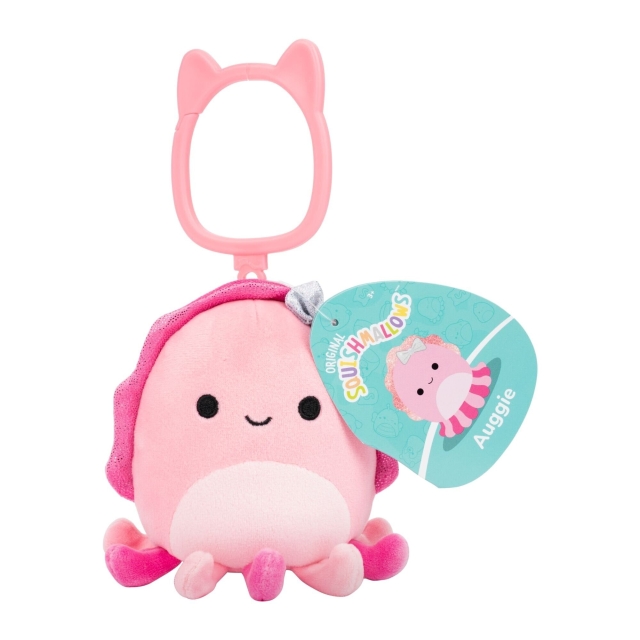 Squishmallows 9 cm:n P26-kiinnitystyyny – Auggie-mustekala