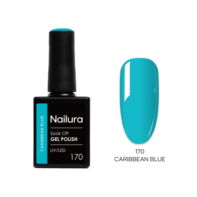 Nailura Geelilakka 170 – Caribbean Blue – 10 ml