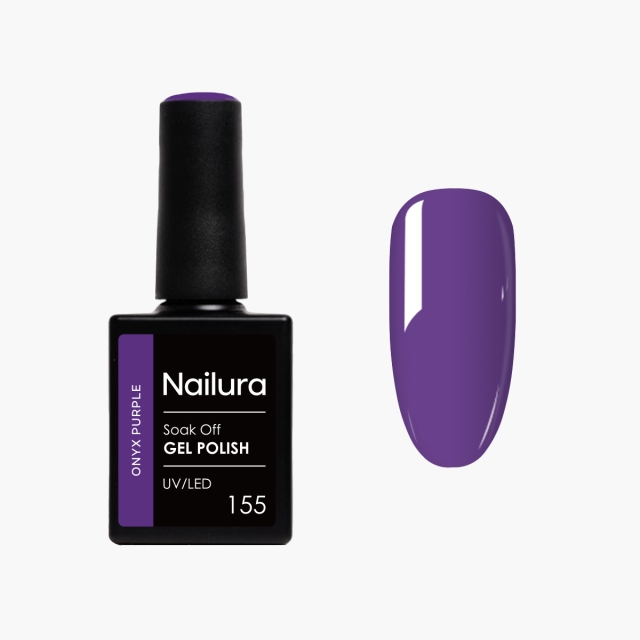 Nailura Geelilakka 155 – Onyx Purple – 10 ml