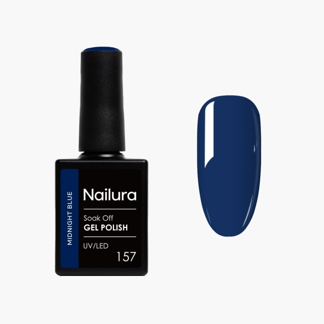 Nailura Geelilakka 157 – Midnight Blue – 10 ml